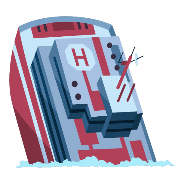 船舶损坏、碰撞或海上事故图片下载