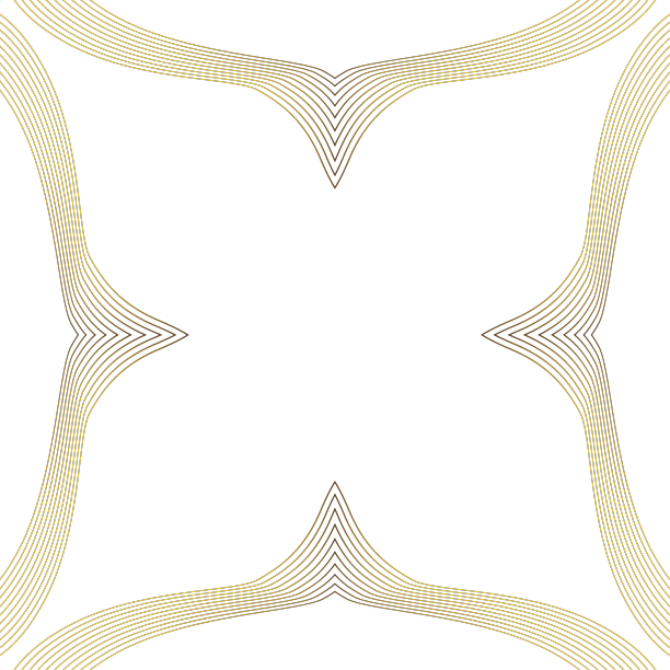 抽象的金色线条框架装饰在黑色上图片下载