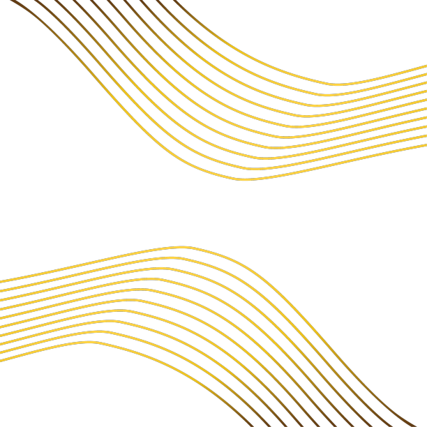 抽象的金色线条框架装饰在黑色上图片下载