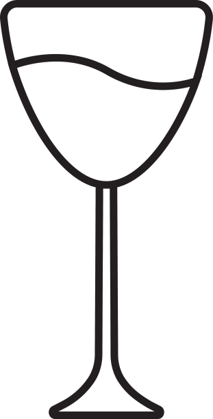 剪纸酒杯笔画图片下载