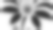 花-黑白隔离图标图片下载