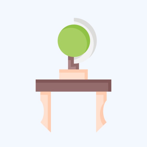 图标表装饰。与复古装饰符号相关。平的风格。简单的设计可编辑。简单的说明图片下载