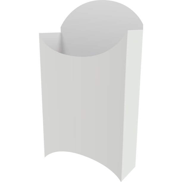 炸薯条快餐盒矢量图标隔离在白色图片下载