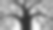 树-黑白隔离图标图片下载
