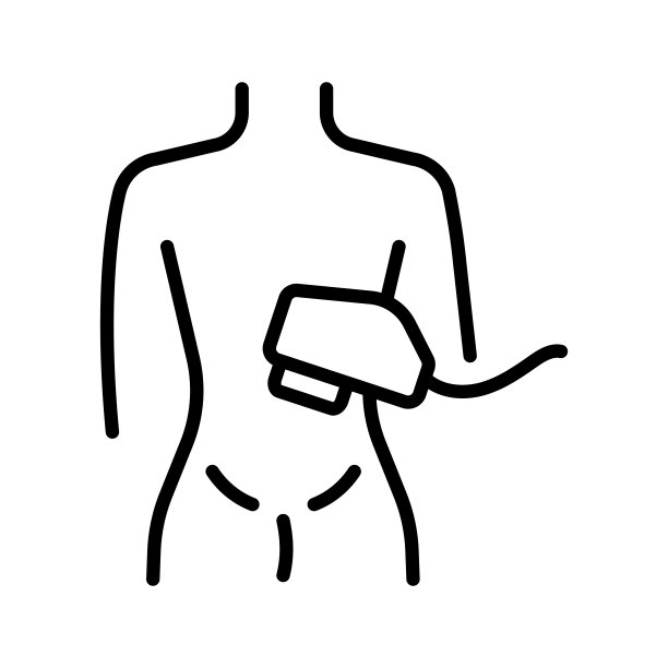 臀部激光脱毛图标。女性屁股脱毛程序。比基尼激光脱毛图标。激光比基尼脱毛方法图片下载