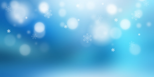 冬季节日季节背景插画。圣诞佳节大事下雪，雪花飘飘，天空闪烁。设计海报，壁纸，横幅，卡片，装饰。图片下载