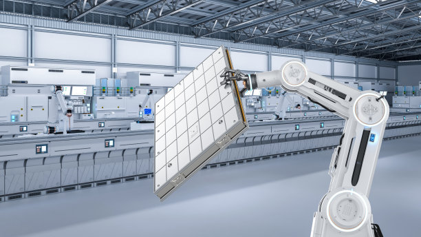 自动化电池制造用电动汽车用机械臂生产电池图片下载