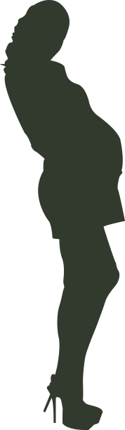 孕妇剪影姿势图片下载