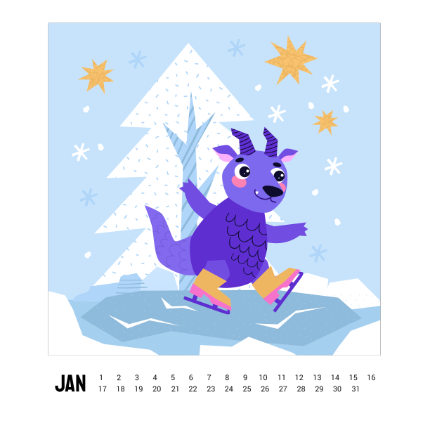 可爱的龙卡通吉祥物2024龙图片下载