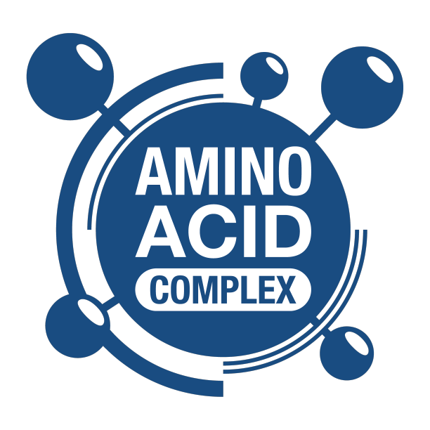 氨基酸复合体扁平蓝色标签图片下载