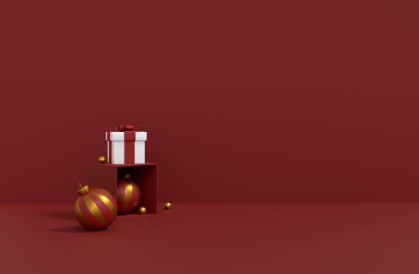 圣诞快乐，新年快乐。图片下载