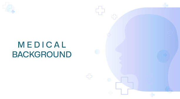 医学分子背景，医学元素，心电图。生物技术理念，创新技术，医疗保健。图片下载