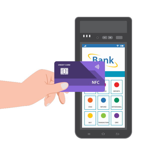 信用卡非接触式付款图片下载