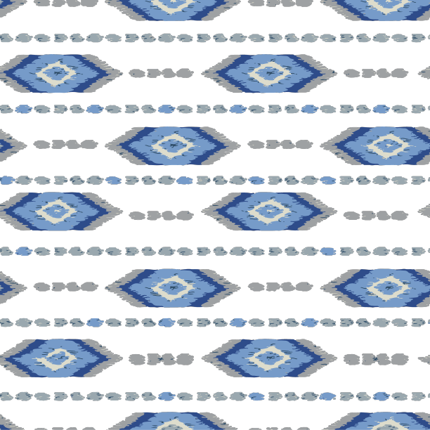 民族波西米亚无缝图案ikat印花重复图片下载