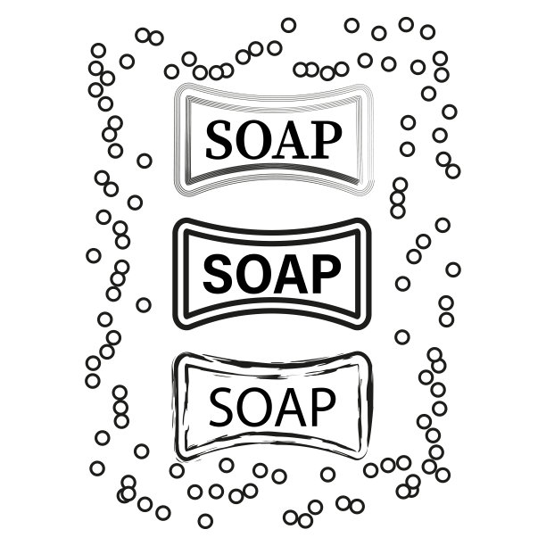 肥皂条图标。矢量插图。每股收益10图片下载