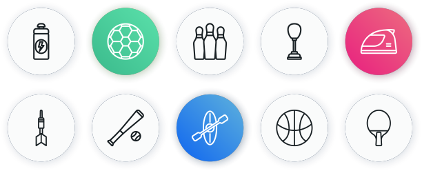 设置线皮艇和划桨赛车头盔镖图片下载