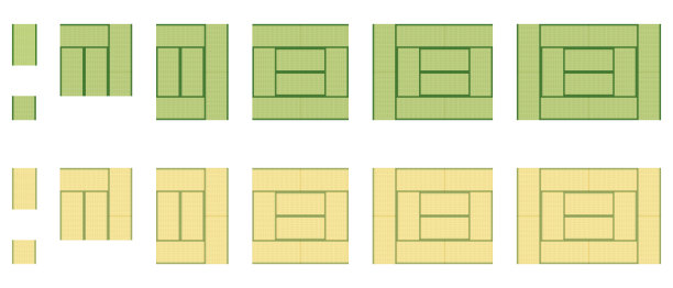 榻榻米的简单矢量插图图片下载
