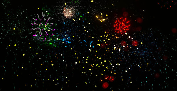 烟花的背景图片下载