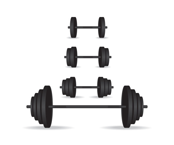 重量黑色集合插图图片下载