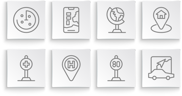 设置线位置与跨医院城市地图图片下载