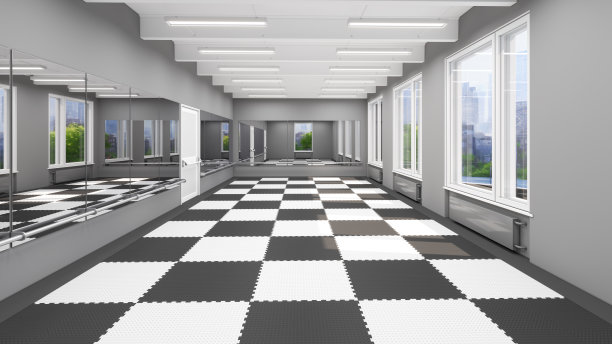 武术练习室图片下载