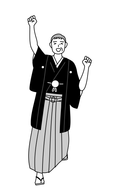 新年和婚礼上的高级男子穿着图片下载