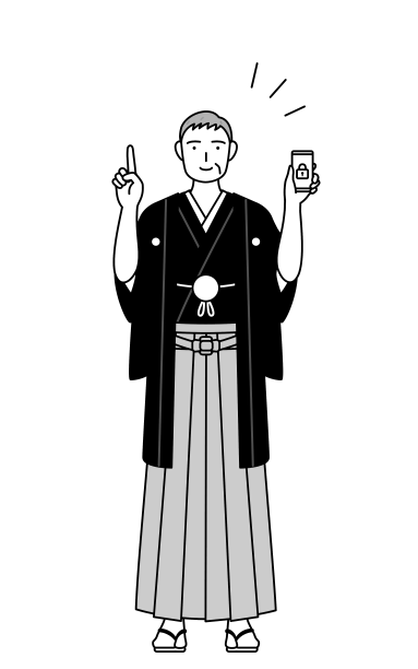 新年和婚礼上的高级男子穿着图片下载