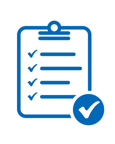 剪贴板上的检查表图标图片下载