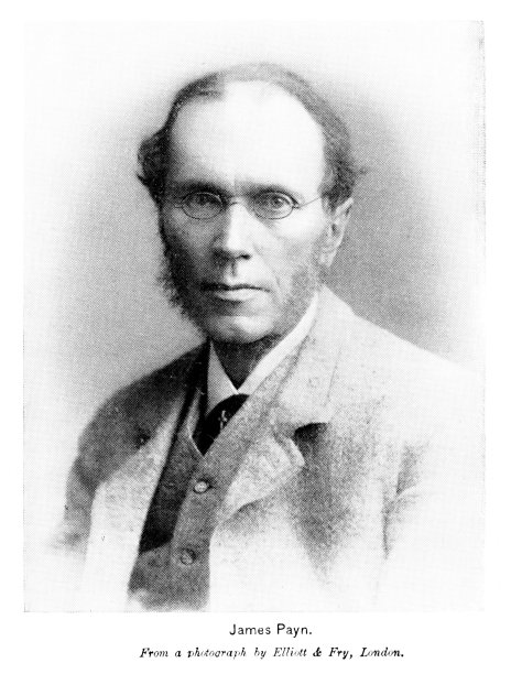 詹姆斯·佩恩照片肖像，小说家，19世纪英国文学图片下载