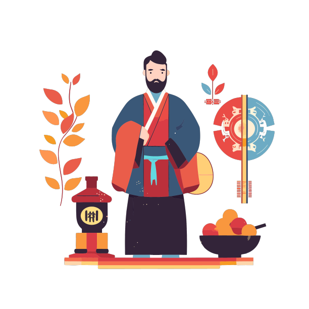 韩国传统的感恩节时尚图片下载