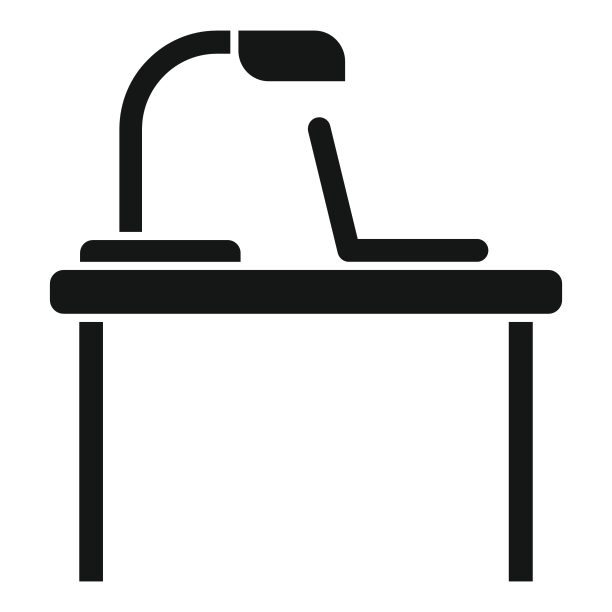 家用笔记本电脑桌面图标简单的在线工作图片下载