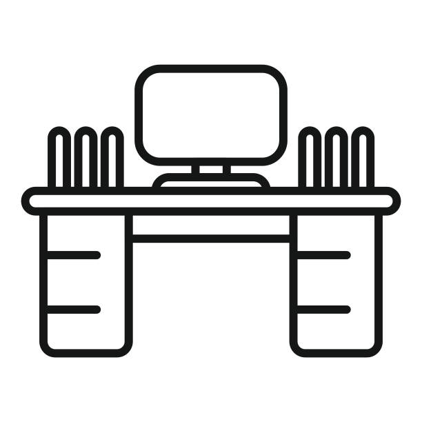 工作电脑桌面图标轮廓智能图片下载