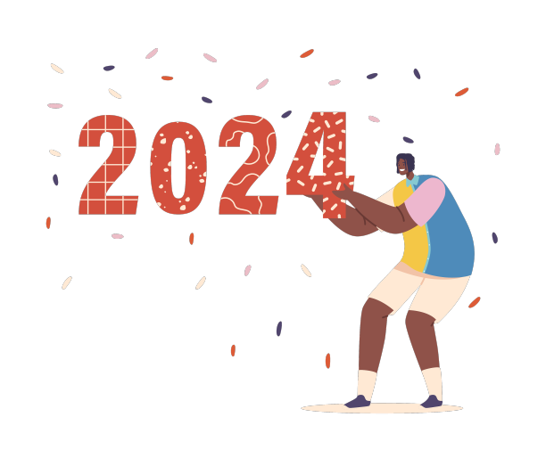 非裔美国人角色兴奋地举起图片下载