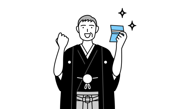 新年和婚礼上的高级男子穿着图片下载