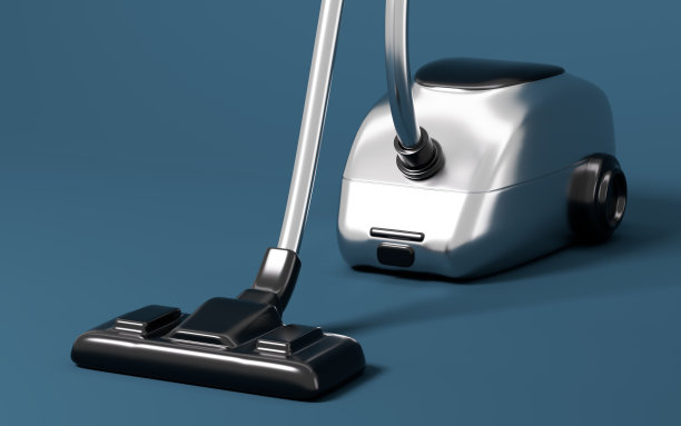 吸尘器模型，家用电器，3d渲染。图片下载