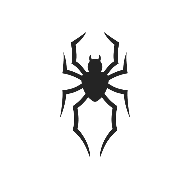 蜘蛛标志模板隔离品牌标识图标图片下载