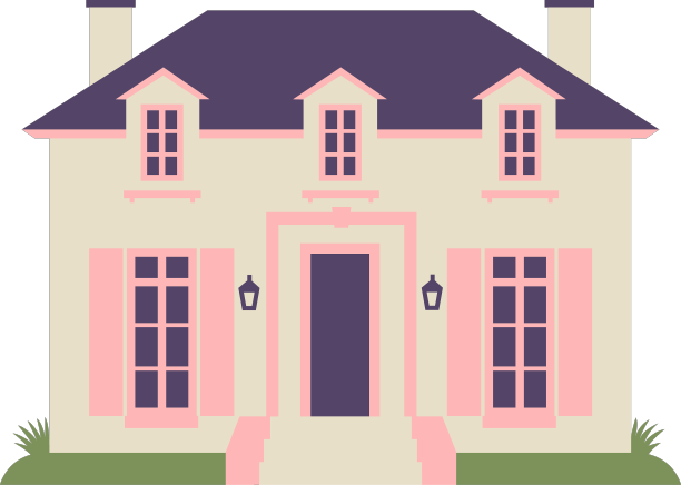 简单的美式经典房子图片下载