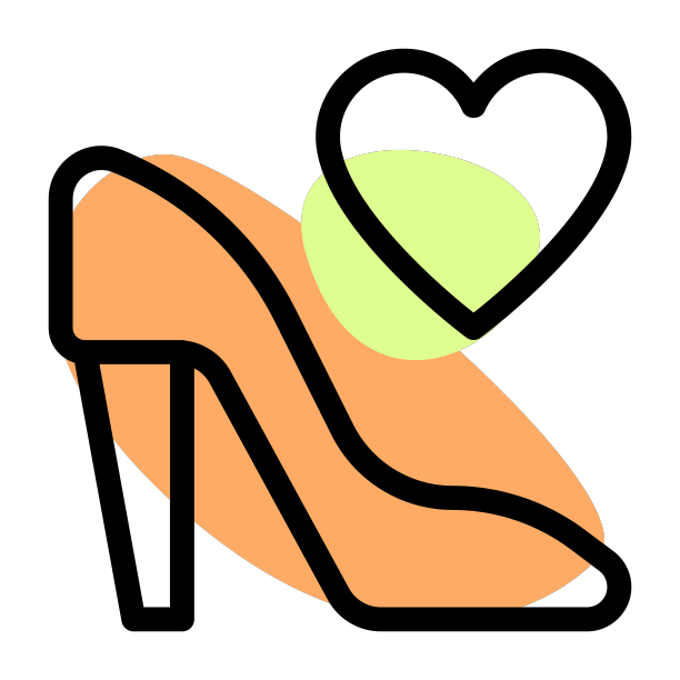 派对穿的流行品牌高跟鞋图片下载