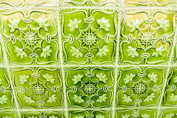 Azulejo葡萄牙马赛克瓷砖图片下载