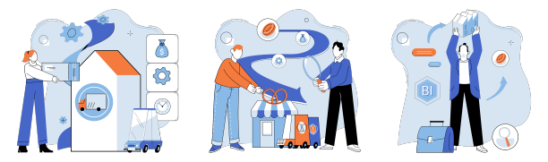 小企业的比喻图片下载