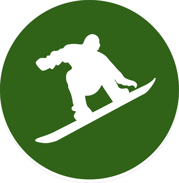 单板滑雪圈图标图片下载