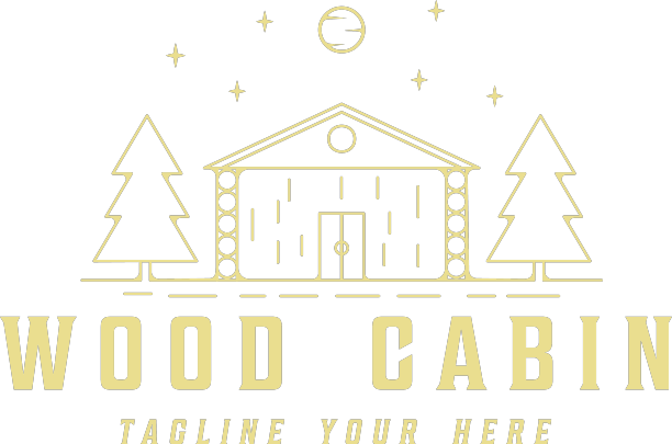 小屋标志线条艺术模板平面设计图片下载