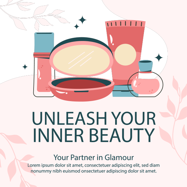 白色背景的美容院图片下载