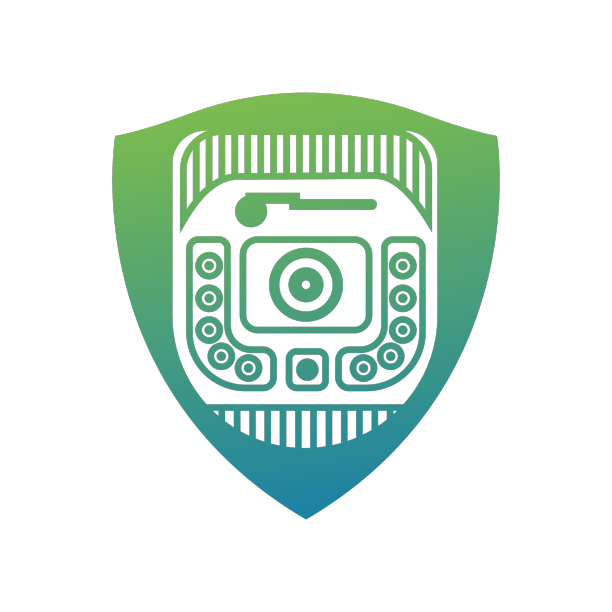 相机标志性的标志设计为您的品牌图片下载