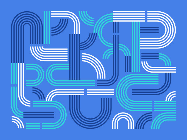 现代技术连接网络人工智能摘要背景图片下载