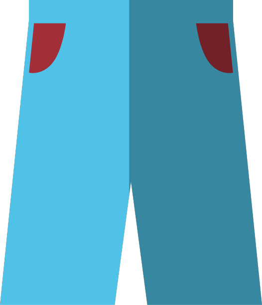 牛仔短口袋图片下载