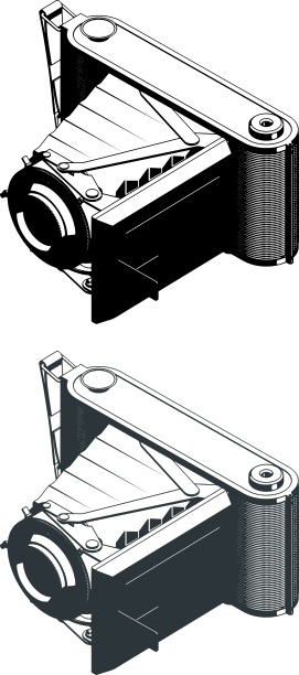 复古相机等距图片下载