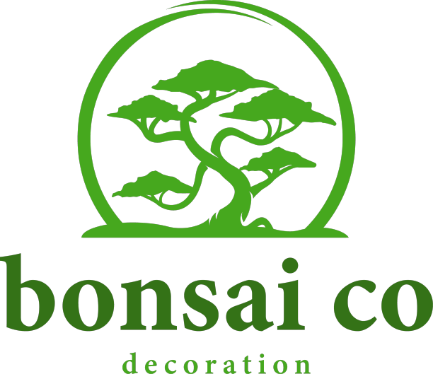 徽标的盆景树标志图标复古设计图片下载