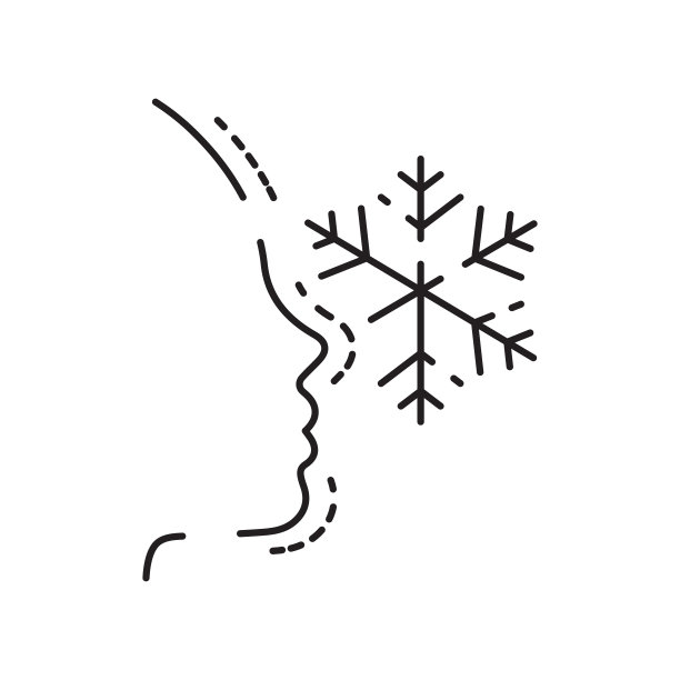 冰冻的冬天寒冷的图标，冻伤的肢体，腿与雪花，细线符号-可编辑的笔画矢量插图。冻伤受伤图片下载