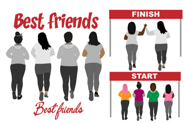 最好的朋友剪纸女孩回头看定制女孩牛仔裤女孩曲线的女孩加上尺寸的女孩在比基尼图片下载